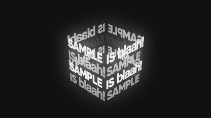 sample is blaah! vol. 1